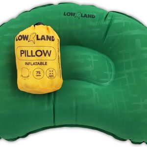 LOWLAND OUTDOOR® Pillow inflatable - 45 cm x 30 cm x 10 cm