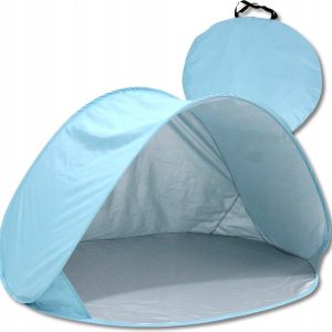 LAMEX - Tent Camping / Strandtent - zelfvouwende - 145 x 100 x 88 cm / Blauw