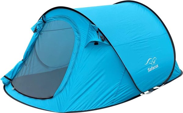 2 Persoons Pop-up Tent 2 Persoons Tenten Waterdichte Strandtent Festival Tent Snel op te zetten Tent voor Outdoor Kamperen Picknick Wandelen